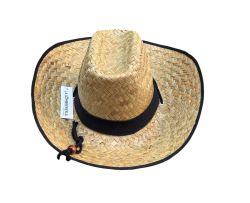 SOMBRERO DE PAJA CON SUJETADOR